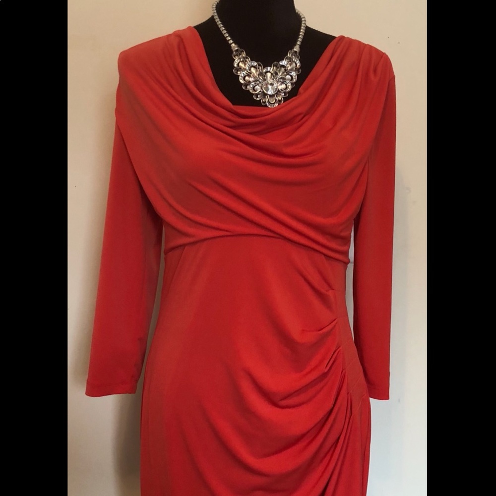 Sassy Designer Coral dress